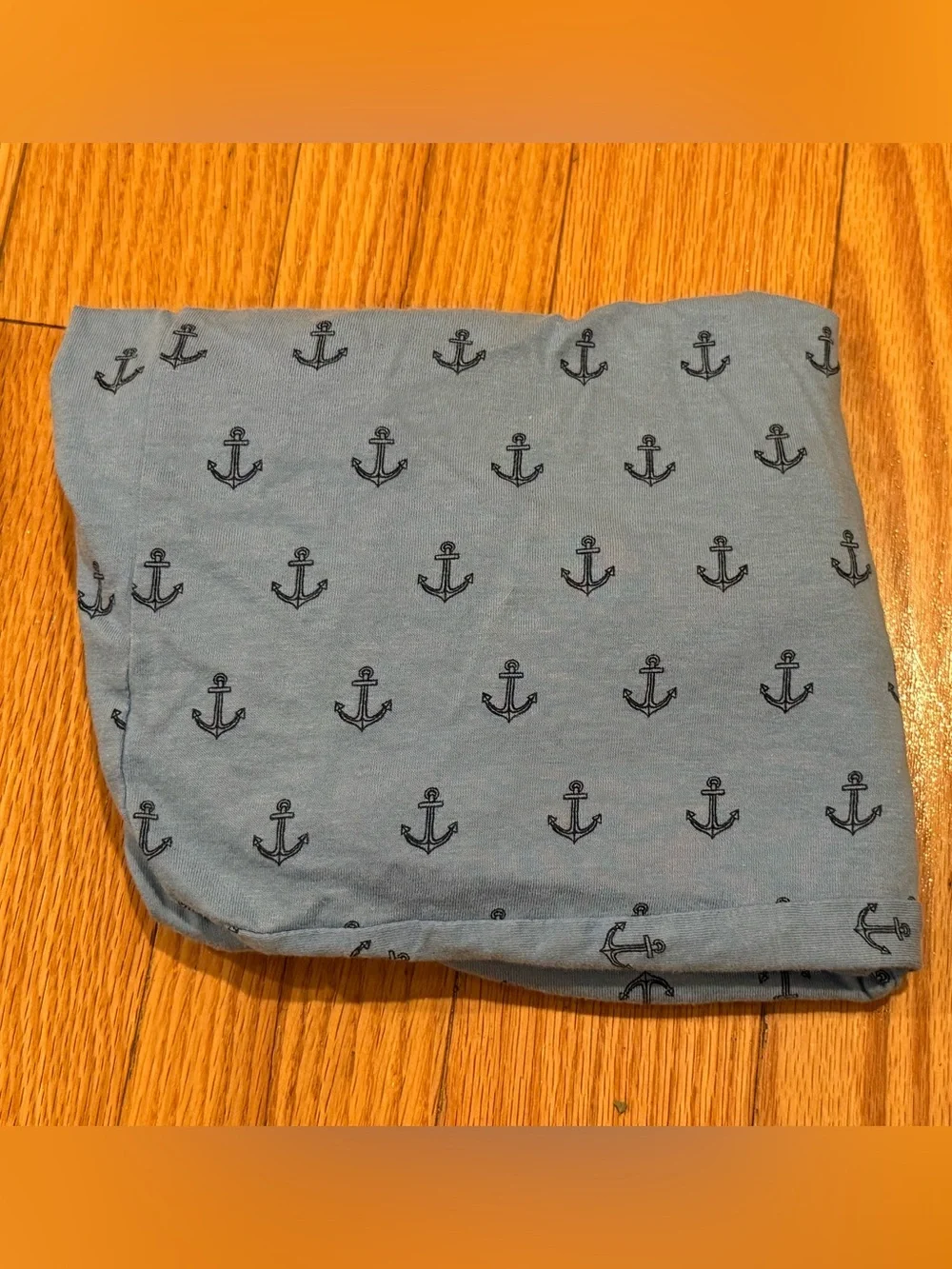 HB nautical-themed baby changing pad cover